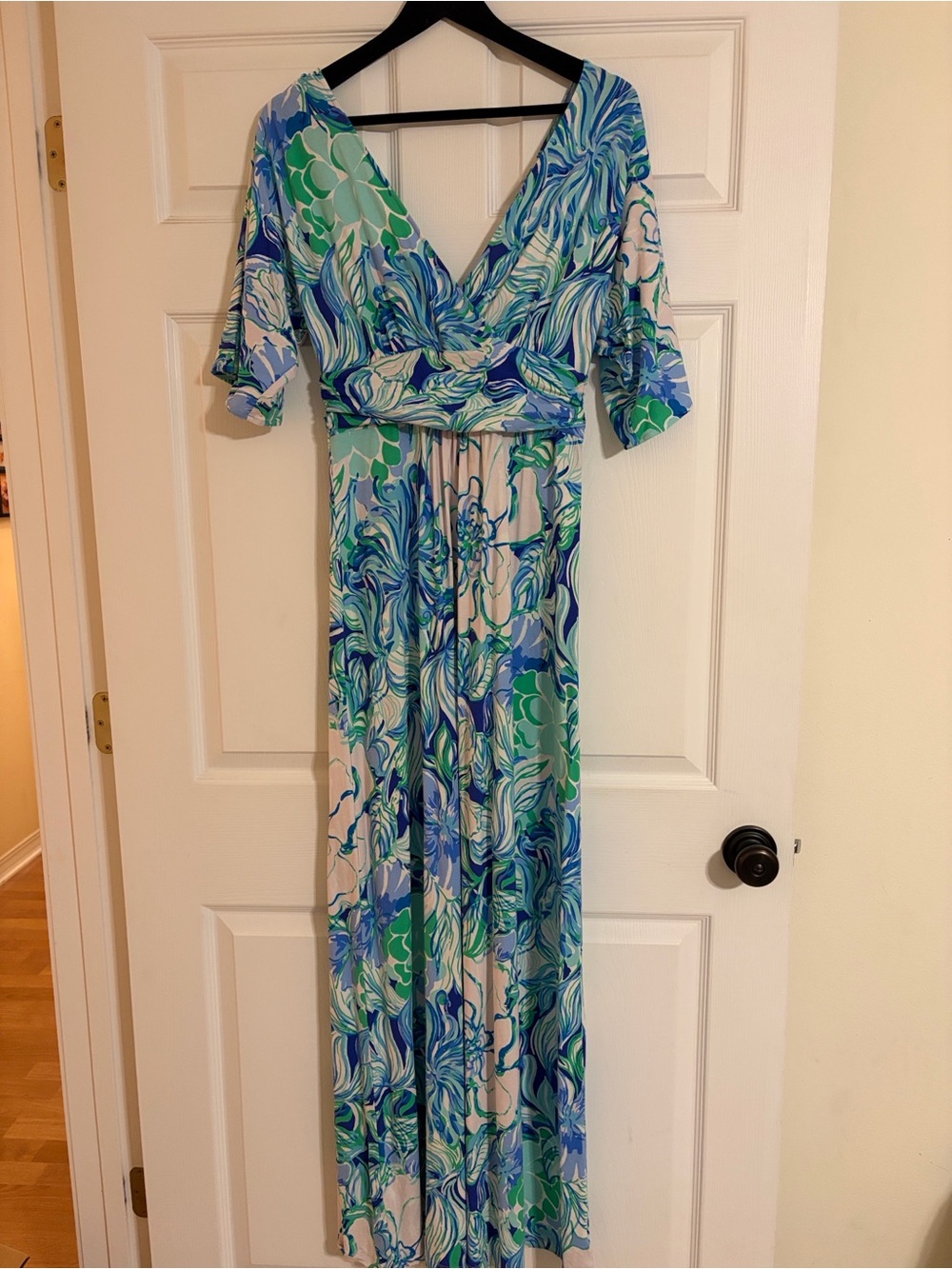 Lilly Pulitzer Parigi Maxi Dress - Party Thyme - Size M - Picture 8 of 11